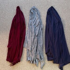 Old Navy Activ Breathe On Set of Three Long Sleeve Open Jackets